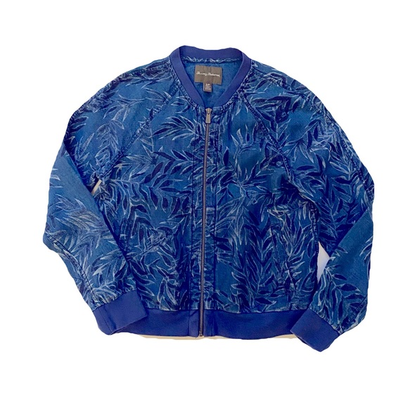 tommy bahama bomber jacket
